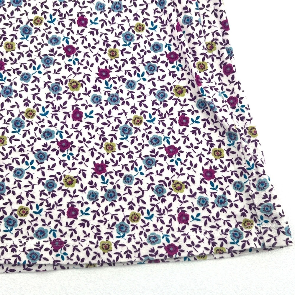 Tea Collection Floral Dress Girls Size 10 Purple Long Sleeve Wrap Style Boho - Picture 3 of 8